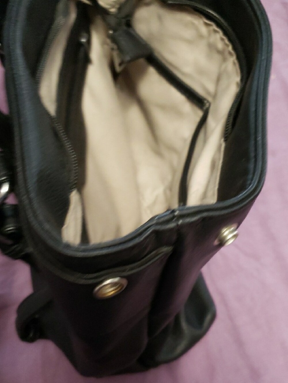 Black Convertible Backpack - 3 Way - Picture 5 of 6